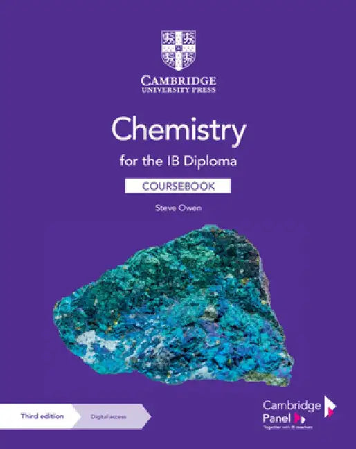 Chemistry for the Ib Diploma Coursebook with Digital Access (2 Years) [With Access Code] by Steve Owen