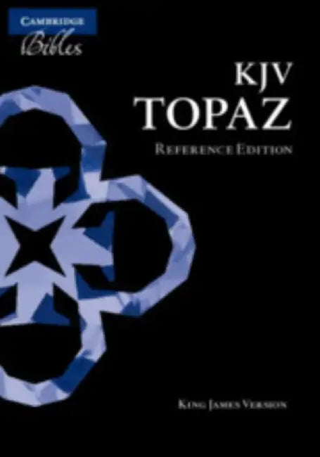 KJV Topaz Reference Edition, Brown Calf Split Leather, Kj874: Xr