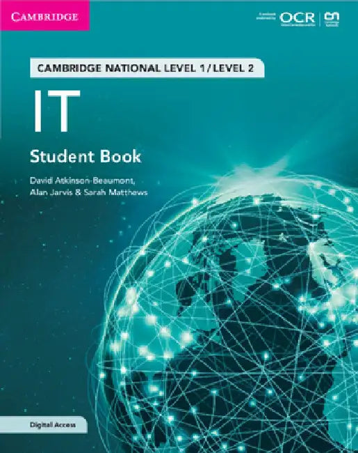 Cambridge National in It Student Book with Digital Access (2 Years): Level 1/Level 2 [With Access Code] by David Atkinson-Beaumont