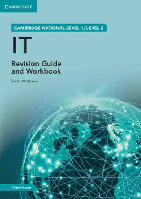 Cambridge National in It Revision Guide and Workbook with Digital Access (2 Years): Level 1/Level 2 by Sarah Matthews