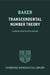 Transcendental Number Theory by Alan Baker