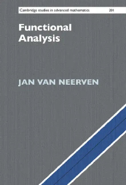 Functional Analysis by Jan Van Neerven