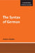 The Syntax of German by Hubert Haider