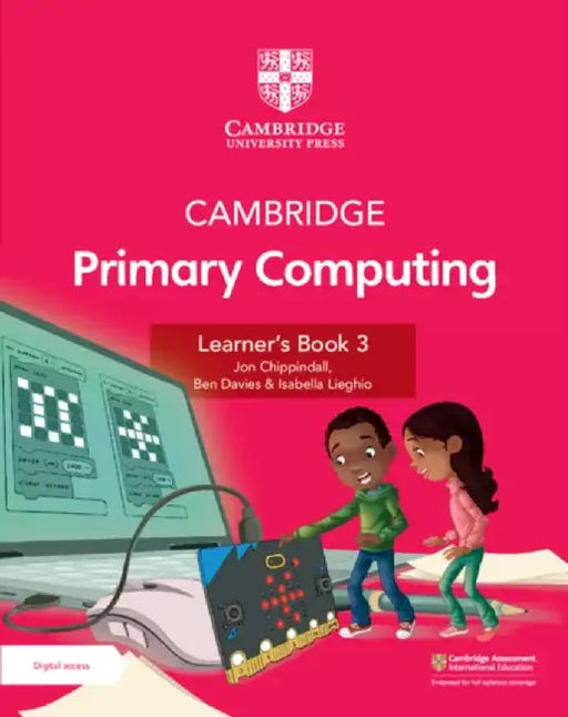 Cambridge Primary and Lower Secondary Computing Learner's Book 3 with Digital Access (1 Year)