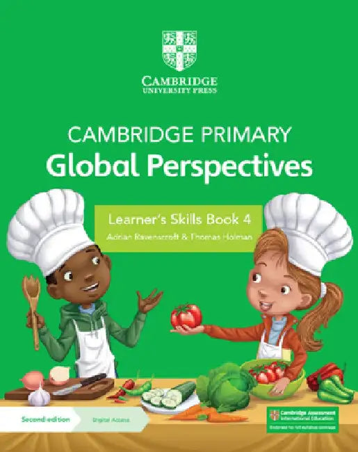 Cambridge Primary Global Perspectives Learner's Skills Book 4 with Digital Access (1 Year) by Adrian Ravenscroft