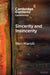 Sincerity and Insincerity by Neri Marsili