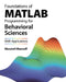 Foundations of MATLAB Programming for Behavioral Sciences by Maxwell Mansolf