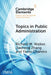 Topics in Public Administration by Richard M. Walker
