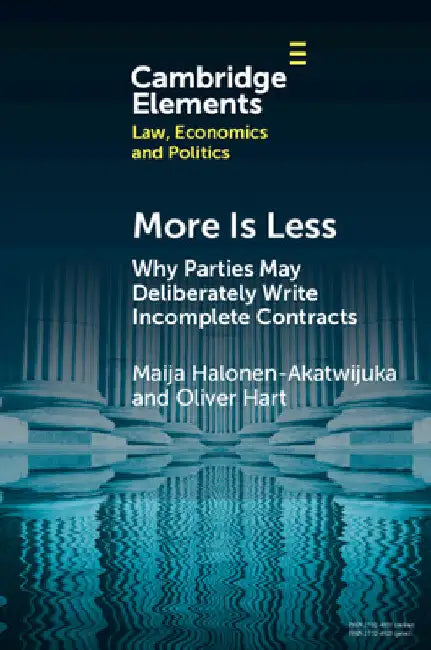 More is Less by Maija Halonen-Akatwijuka