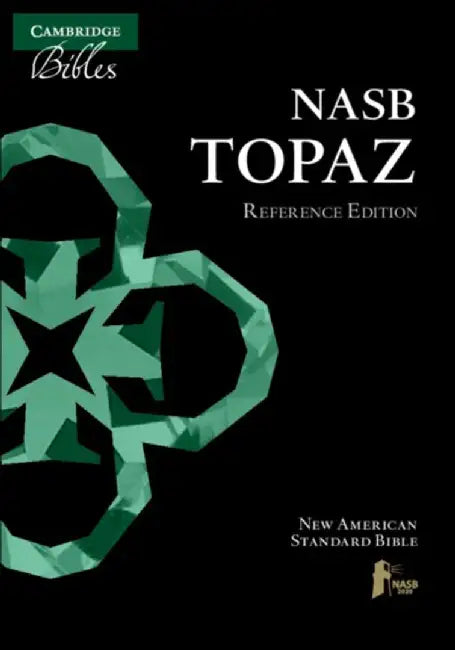 NASB Topaz Reference Bible, Black Calf Split Leather, Ns874: Xr
