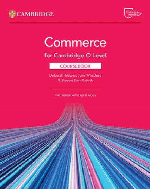 Commerce for Cambridge O Level Coursebook with Digital Access (2 Years) by Deborah Malpas
