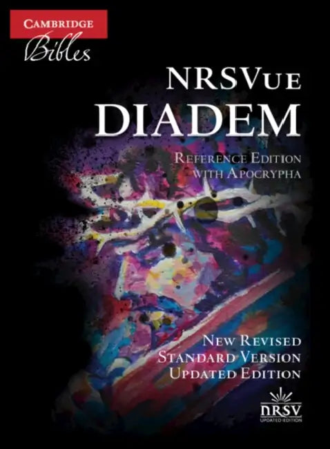 Nrsvue Diadem Reference Edition with Apocrypha, Cherry Red Calfskin Leather, Nr545: Xea