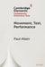 Movement, Text, Performance by Paul Allain