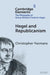 Hegel and Republicanism by Christopher Yeomans