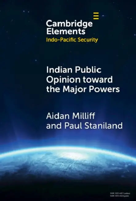 Indian Public Opinion toward the Major Powers by Aidan Milliff, Paul Staniland