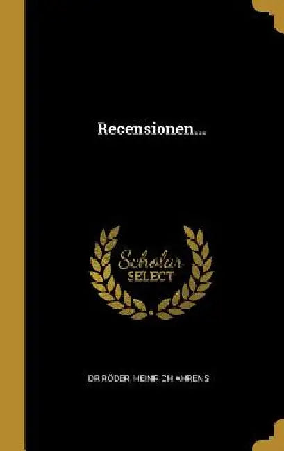 Recensionen... by Röder