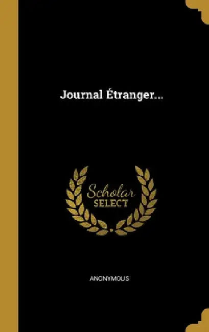 Journal Étranger... by Anonymous