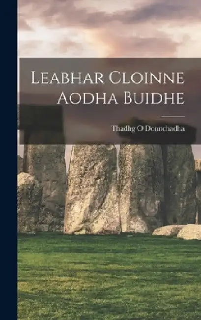 Leabhar Cloinne Aodha Buidhe by Thadhg O. Donnchadha