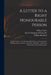 A Letter to a Right Honourable Person: and the Answer to It, Translated Into Verse, as Nearly as the Different Idioms of Prose and Poetry Will Allow: by Philip 1708?-1773 Francis, William Earl of Chatham Pitt, William 1709-1770 Letter Beckford