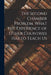 The Second Chamber Problem, What the Experience of Other Countries Has to Teach Us by Anonymous