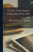 Contemporary English Poetry, an Introduction by Anthony Thwaite
