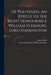 Of Politeness. An Epistle to the Right Honourable William Stanhope, Lord Harrington by James 1706-1744 Miller, William Earl of Harrington Stanhope