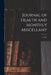 Journal of Health and Monthly Miscellany; 1, (1846) by Anonymous