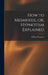 How to Mesmerise, or, Hypnotism Explained [microform] by William Seymour