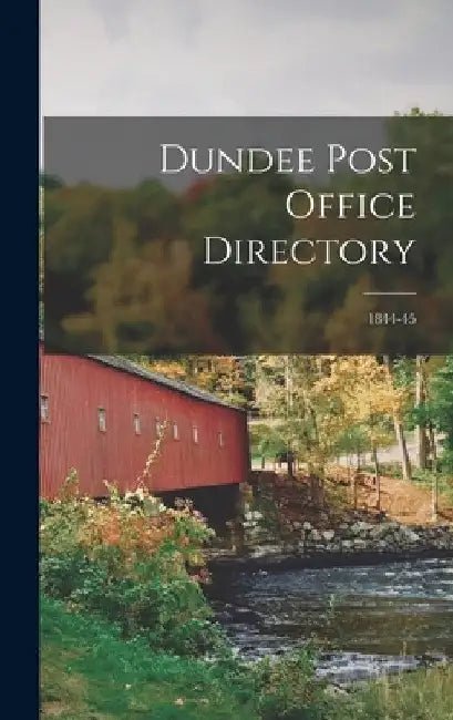 Dundee Post Office Directory; 1844-45 by Anonymous