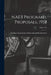 NAEB Programs, Proposals, 1958 by National Association of Educational B