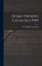 Home Owner's Catalogs 1949 by F W Dodge Corporation