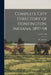 Complete City Directory of Huntington, Indiana, 1897-98; yr.1897-1898 by W. a. Zeller