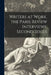 Writers at Work, the Paris Review Interviews, Second Series by Anonymous