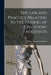 The Law and Practice Relating to the Passing of Executors' Accounts [microform] by Charles Howard 1859-1937 Widdifield