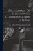 Dictionary Of Electronics Communications Terms by Howard W Sams Engineering