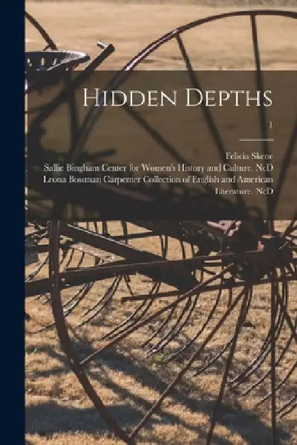 Hidden Depths; 1 by Felicia 1821-1899 Skene