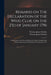 Remarks on The Declaration of the Whig Club, on the 23d of January 1796: in Postscript to the Second Edition of a Satire, Entitled, The Political Dram by Thomas James 1754?-1835 Mathias, Thomas James 1754?-1835 Po Mathias