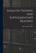 Analysis Parsing and Supplementary Reading by John Ormsby 1861- Miller
