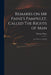 Remarks on Mr Paine's Pamphlet, Called The Rights of Man: in a Letter to a Friend by Thomas 1737-1809 Rights of Man Paine