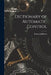 Dictionary of Automatic Control by Robert J. Bibbero