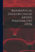 Biographical Data on United Artists Personalities (1935) by Anonymous