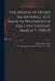 The Speech of Henry Sacheverell, D.D. Made in Westminster Hall on Tuesday, March 7, 1709/10 by Henry 1674-1724 Sacheverell