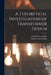 A Theoretical Investigation of Transformer Design by John Robert Colville