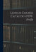 Lehigh Course Catalog (1939-1940) by Anonymous
