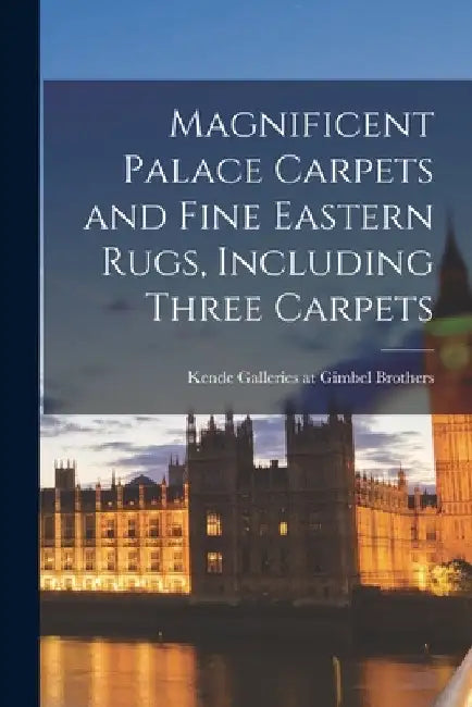 Magnificent Palace Carpets and Fine Eastern Rugs, Including Three Carpets by Kende Galleries at Gimbel Brothers