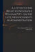 A Letter to the Right Honourable William Pitt, on the Late Arrangements in Administration by Stuart Moncrieff 1771-1838 Threipland