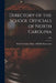 Directory of the School Officials of North Carolina; 1925 by North Carolina Dept of Public Instr