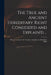 The True and Ancient Hereditary Right Consider'd and Explain'd ...: Being an Answer to the Non-jurors Argument on Hereditary Right by Anonymous