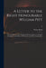 A Letter to the Right Honourable William Pitt: on the Influence of the Stoppage of Issues in Specie at the Bank of England: on the Prices of Provision by Walter 1753-1837 Boyd