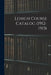 Lehigh Course Catalog (1912-1913) by Anonymous